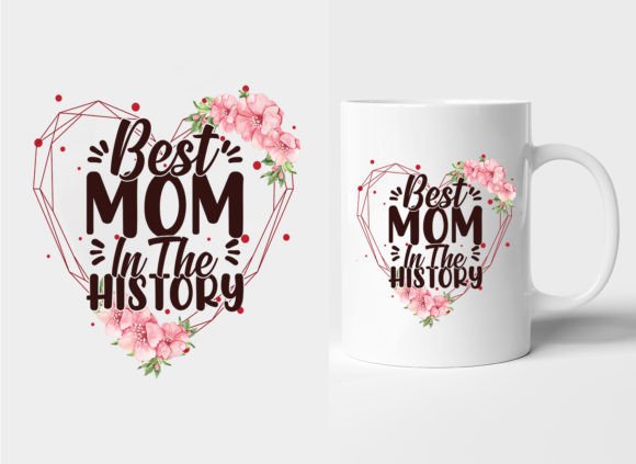 A Brand Designer's Review: Graphics for a Best Mom Mug & T-shirt