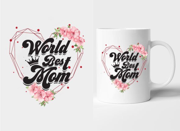 A Designer's Review: The Mother's Day Mug and T-Shirt Graphic