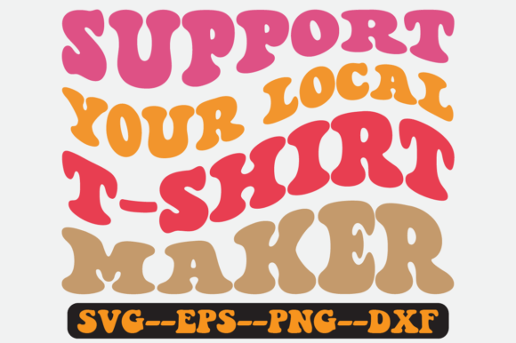 A Groovy Retro Graphic Asset for Crafts and Branding