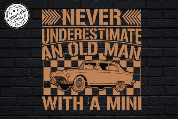 A Vintage Car Graphic Asset for Crafters & Print Templates