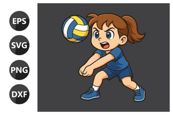 A Volleyball SVG Vector for Casual Branding & Modern Graphics
