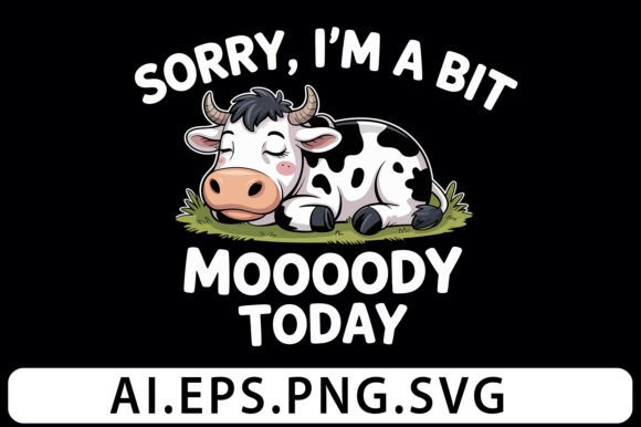 Evaluating the Funny Cow Vector T-Shirt for Embroidery