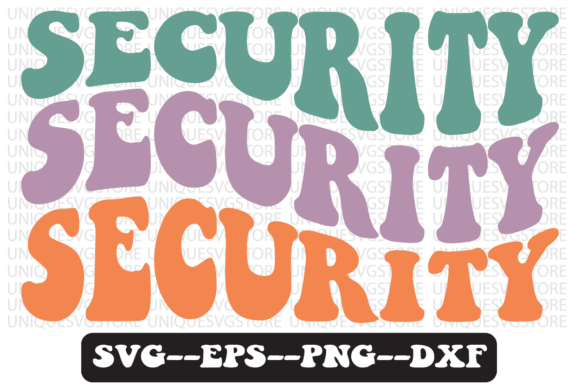 Evaluating the Security Groovy Retro SVG Design for Your Creative Business