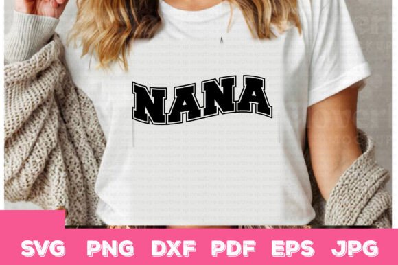 Nana SVG Design for Authentic Brand Graphics