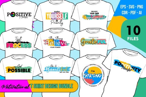 Putting a Motivational T-Shirt Bundle to Real Client Work