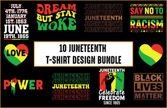 Review: 10 Juneteenth T Shirts Bundle for Local Branding