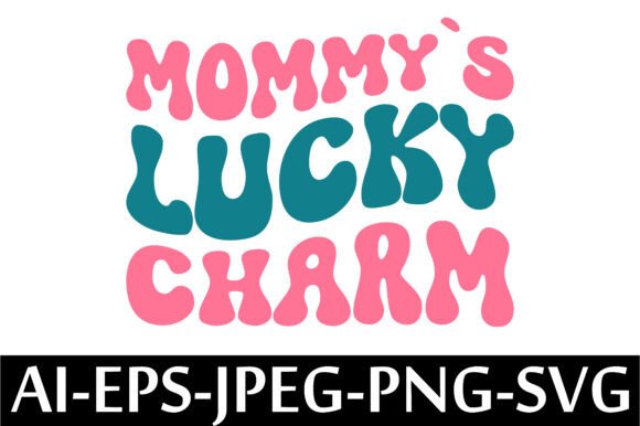 Reviewing Mommy's Lucky Charm T-Shirt Design for Commercial Use