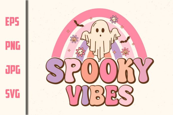 Spooky Vibes Graphics for Festive Branding