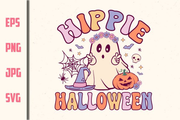 Using the Hippie Halloween Graphic for Premium Blog Design